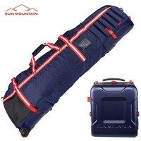 Sun Mountain Kube Golf Travel Cover - Navy/White/Red
