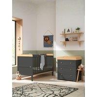 Tutti Bambini Rio 2Pc Room Set - Slate/Honey Oak