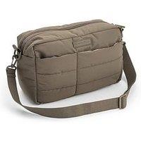 Done By Deer Done By Deer Quilted Stroller Bag Taupe