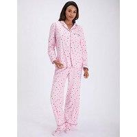 Boux Avenue Ditsy Heart Pyjama In A Bag - Pink Mix