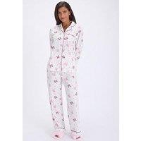 Boux Avenue Multi Bow Pjs In A Bag - Ivory Mix