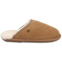 Just Sheepskin Womens Shaftesbury Mule Slippers - Chestnut