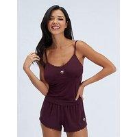 Boux Avenue Gingerbread Stripe Modal Pj - Pink Mix