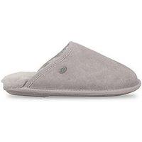 Just Sheepskin Womens Shaftesbury Mule Slippers - Dove