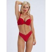 Boux Avenue Ultra Push Up T-Shirt Bra - Pillar Box