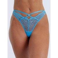 Boux Avenue Boux Avenue Millie Thong - Cyan