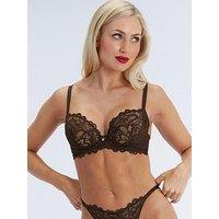 Boux Avenue Boux Avenue Heidi Plunge Bra - Chocolate