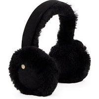 Just Sheepskin Womens Harper Earmuffs - Black