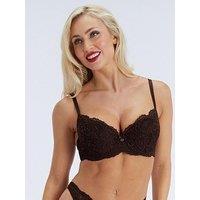 Boux Avenue Boux Avenue Billie Balconette Bra - Chocolate