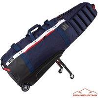 Sun Mountain Club Glider Meridian Golf Travel Cover - Navy/White/Red