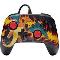 Powera Enhanced Wired Controller For Nintendo Switch - Charizard Firestorm