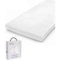 Tutti Bambini Deluxe Fibre Cot Bed Mattress (140 X 70Cm) With Essentials 2Pk Fitted Sheets