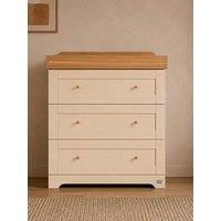 Tutti Bambini Rio Chest Changer - Cashmere/Honey Oak