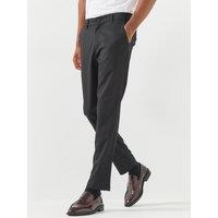 Jack & Jones Mens Ollie Liam Stretch Tapered Chino Trousers - Black