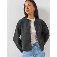 Mango Sora Between-Season Jacket - Grey