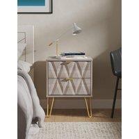 Swift Versaille 2 Drawer Bedside Cabinet