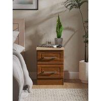 Swift Regent 2 Drawer Bedside Cabinet