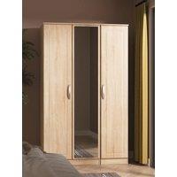 Swift Lori Triple Wardrobe With Mirror