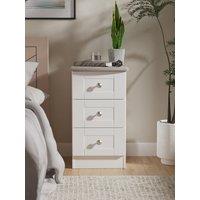 Swift Sydney 3 Drawer Bedside Cabinet