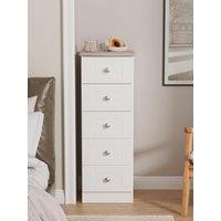 Swift Sydney 5 Drawer Bedside Cabinet