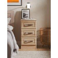 Swift Lori 3 Drawer Bedside Cabinet