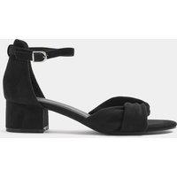 Yours Extra Wide Fit Twisted Low Block Heel