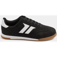 Yours Womens Extra Wide Fit Padded Skate Trainers - Black