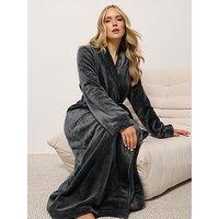 Long Tall Sally Tall Super Luxe Shawl Maxi Robe
