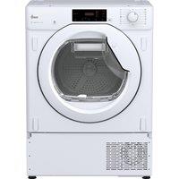 Hoover Batd H7A1Te-80 Integrated Heat Pump Tumble Dryer, 7Kg Capacity, A+ Energy Rating - White - Dryer With Installation