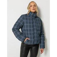 Long Tall Sally Tall Seersucker Check Coat