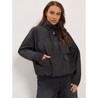 Yours Curve Funnel Neck Jacket