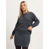 Yours Curve Mini Knitted Skirt