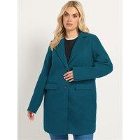 Yours Curve Midi Coat