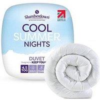 Snuggledown Of Norway Slumberdown Cool Summer Nights Duvet, 4.5 Tog, Super King