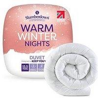 Snuggledown Of Norway Slumberdown Warm Winter Nights Duvet, 13.5 Tog