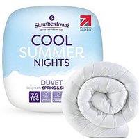 Slumberdown Cool Summer Nights Duvet, 7.5 Tog, Double