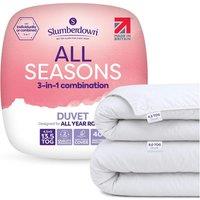 Slumberdown All Seasons Combi Duvet, 13.5 Tog