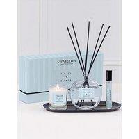 Stoneglow Modern Classics - Gift Set - Diffuser, Home Mist, Candle Sea Salt And Oakmoss