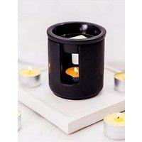 Stoneglow Modern Classics - Ceramic Wax Melter & Soy Wax Melt Bar Discovery Set Grapefruit & Mimosa