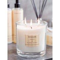 Stoneglow Modern Classics - 3 Wick Candle Orris & Ylang Ylang