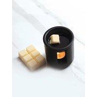 Stoneglow Modern Classics - Ceramic Wax Melter & Soy Wax Melt Bar Discovery Set Orris & Ylang Ylang