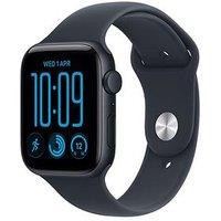 Apple Watch Se 3 (Gps, 2026) 44Mm Midnight Aluminium Case With Navy Blue Sport Band - S/M