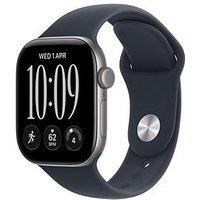 Apple Watch Series 12 (Gps) 42Mm Space Grey Aluminium Case With Navy Blue Sport Band - S/M