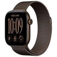 Apple Watch Series 12 (Gps) 42Mm Dark Bronze Aluminium Case With Dark Bronze Milanese Loop