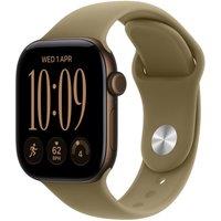 Apple Watch Series 12 (Gps + Cellular) 42Mm Dark Bronze Aluminium Case With Olive Sport Band - M/L