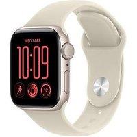 Apple Watch Se 3 (Gps, 2026) 40Mm Starlight Aluminium Case With Sand Sport Band - M/L