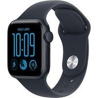 Apple Watch Se 3 (Gps, 2026) 40Mm Midnight Aluminium Case With Navy Blue Sport Band - S/M