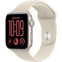 Apple Watch Se 3 (Gps, 2026) 44Mm Starlight Aluminium Case With Sand Sport Band - S/M
