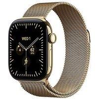 Apple Watch Series 12 (Gps + Cellular) 42Mm Radiant Gold Titanium Case With Radiant Gold Milanese Loop