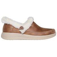 Skechers Cozy Escape Slipper - Brown